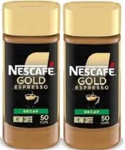 Nescafe Gold Decaf Velvety Crema Espresso Roast 2 Pack