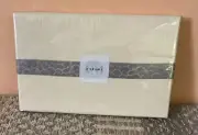 Natori Lotus Temple 300 TC Flat Sheet Pearl Queen NA20 - 1563 MSRP $165.00 @