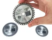 3 Pack 3-1/8" X 3/8" X 1/16" X 36 Teeth Carbide Saw Blade for Truepower Mini-Mit