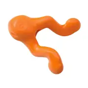 West Paw Tizzi Treat Tug Tough Dog Toy Orange
