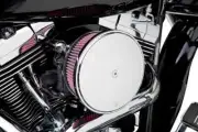 AN Big Sucker Stage 2 Air Filter Kit Chrome Red Pre-Oiled Bad Boy 95-97