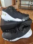 Under Armour UA Lockdown 6 Basketball Shoes - Black/Gold - Size M8.5 W10