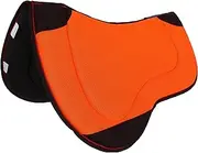 CHALLENGER Horse Saddle PAD Western Endurance Contoured Neoprene Orange 39196