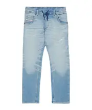 Diesel Kids Distressed Drawstring Jeans 8Y,12,6Y,14,4,4Y,16,12Y,8,10Y,10 light blue