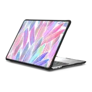 MacBook Air 13-inch (M2 - M4) Impact Case Watercolor abstract pink lavender white gradient floral