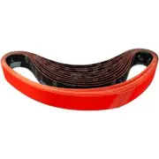 Norton 69957345300 2-1/2x60” Blaze R980P SG CA Cloth Narrow Belts 50 Grit 10 pk