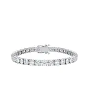Forever Creations 14K 10.00 ct. tw. Lab Grown Diamond Tennis Bracelet