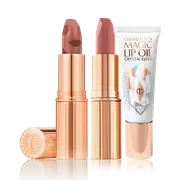 [Charlottes] Iconic Magic Lip Trio: Lipstick & Lip Oil Kit | Charlotte Tilbury