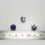 100pcs Cone studs Diameter 3/8"(9mm) DIY Rock Punk stuffs purple converse reform