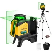 360° Laser Level with Tripod, 100Ft Dual Power Self Leveling Cross Line Laser...