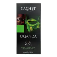 在飛比找蝦皮購物優惠-比利時 CACHET 凱薩80%烏干達 可可豆 醇 黑巧克力