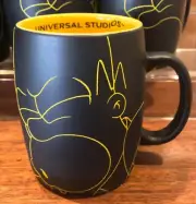 Universal Studios Exclusive The Simpsons Homer Matted Black Double Side Mug New