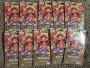 10x One Piece The Best Premium Sleeved Blister Pack PRB-01 English (New)