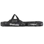 Doorslay 3 Layers Fishing Pole Bag Portable Folding 3 main oxford E3I2