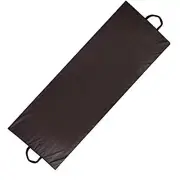 10mm PVC Leather Yoga Mat for Exercise, Fitness & Meditation Brown