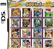 500-in-1 Game Cartridge for DS NDS NDSL NDSi 3DS 2DS XL Combo Card