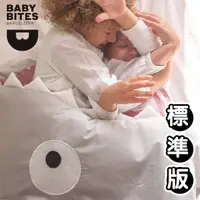 在飛比找momo購物網優惠-【BabyBites 鯊魚咬一口】西班牙製-純棉兒童多功能睡