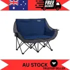OZtrail Double Moon Chair – Portable 2-Person Camping Seat with Cup Holders