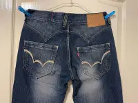在飛比找Yahoo!奇摩拍賣優惠-近新愛德恩Edwin刷色造型牛仔褲31腰