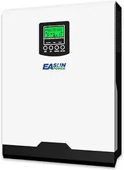 LAPOOH Multifunctional Solar Inverter Solar Inverters for Home Solar System Pure SineWave PMW LCD Display Solar Re Controller Battery Re Inverter