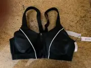 VICTORIA’S SECRET Sports Bra 34C KNOCK OUT FRONT CLOSURE SPORT BRA