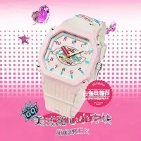 在飛比找蝦皮購物優惠-Dickies手錶女  可愛馬卡龍粉色  學生手錶防水硅膠石