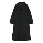 [Y-3] Y-3 Asymmetric-collar Raincoat M BLACK