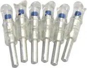 Automatically Bow String Activated Lighted Crossbow Arrow Nocks Pack of 6