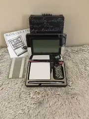 New Digital Clock Desk Set THINGS REMEMBERED Engravable Perfect Gift NEW IN BOX