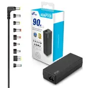 FSP 90W Universal Power Adapter Input 18-20V 90W Charger with 9 Exchangeable tips for Laptop, NUC and other compatible devices [FSP090-DBBN3]