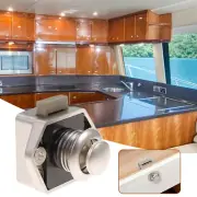 1/5 Camper Car Push Lock RV Caravan Button Locks Boat Home Cabinet Drawer Latch