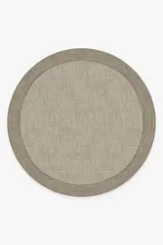 245' Round | Machine Washable Runner Rug | Kid & Pet Friendly | Indoor Rug | Solvi Stone Rug | Ruggable
