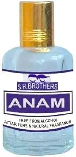 SR ANAM glass attar for Suitable for Daily uses,Occasions & parties long lasting Fragrance roll on Perfume Oil Leak proof available in travel size for unisex 100ML