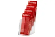 Esselte 1 3 A4 4 Tier Counter Brochure Flyers Holder Case Display f Office