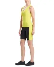 Natori Women's Shell-Bra Tank Top Shirt Citron XS NEW