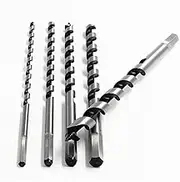 ZONADA 230mm Long Twist Hardwood Drill Bit Set of 5 Hardened High Carbon Steel 6-14mm Metal Spiral Drill Woodworking Hole Opener Punching Tool for Wood, Hardwood, Cork, Solid Wood