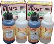NUMEX-X Batch Printing Machine Fast Drying Ink Permanent (Black Ink) 100ml 2 Set