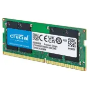 32GB Single DDR4 3200 MHz CL22 SODIMM 260-Pin Memory - CT32G4SFD832A