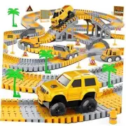 Kids Toys 253 PCS Toy for 3 4 5 6 7 8 Year Old Boys Construction Race Tracks