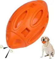 Indestructible Dog Toy, Dog Chew Toy Rubber Sound Ball Dog Games Toy for Medium and Large Dogs