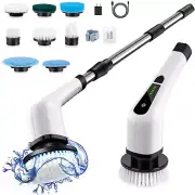 Electric Spin Scrubber, Cordless Cleaning Brush Scrubber for Home, 400Rpm/Mins-8