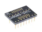 Winslow IC SOCKET ADAPTERS 5Pcs 1.27mm, 2.54mm Pitch, 16-Pin Straight W9503-2RC