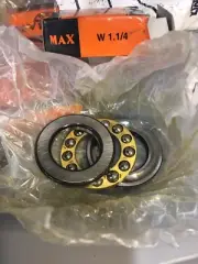 MAX New Thrust Ball Bearing W 1.1/4 New In Box Precision Machine Part Gar3