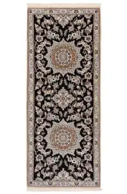 Nain 9la Hand-Knotted Persian Carpet 192x80 cm-Neu, Orient, Carpet, Runner, Blue
