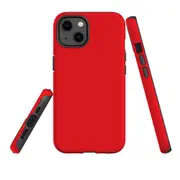 For Apple iPhone 13 Case, Armour Back Cover, Red