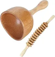 Ipetboom 1 Set Wooden Massage Scraping Tool Whole Body Massager for Legs Arms and Back Durable Material Lightweight Easy to Carry present for Relaxation
