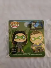 Funko POP ECCC 2020 CRUSADERS 2PK GITD ENAMEL PIN SET Glow Limited Rare Edition