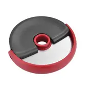 2Pcs Stainless Steel Pizza Wheels Round Shape Pizza Cutter Plastic Handle Cake Bread Round Cutting Slicer Home Kitchen Supplies