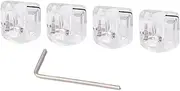 BESPORTBLE 4pcs Guitar Knob Volume Control Knobs Pointer for Effect Pedal Wrench Gd68