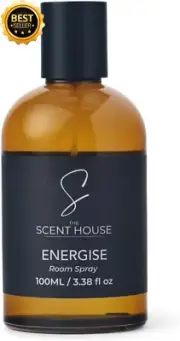 Energise Room Spray 100ml Lemon Peppermint Ginger Mood Lift Air Freshener